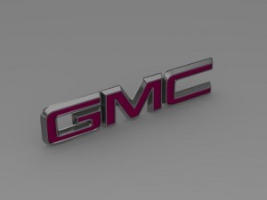 gmc logo Modelo 3D