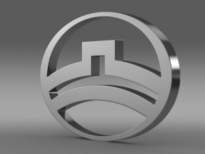 greatwall logo 3D 模型