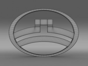 greatwall logo Modèle 3D