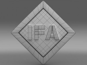 ifa logo Model 3D