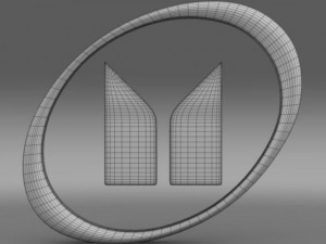 isuzu logo 3D Model
