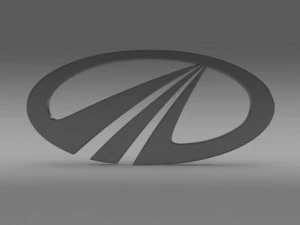 mahindra logo 3D Model