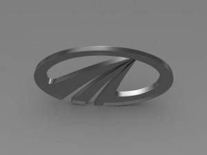 mahindra logo Modèle 3D