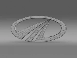mahindra logo 3D Model