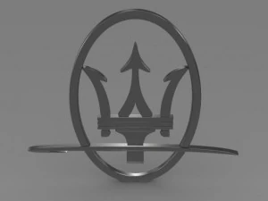 maserati logo 3D Model