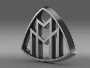logo maybach Modello 3D