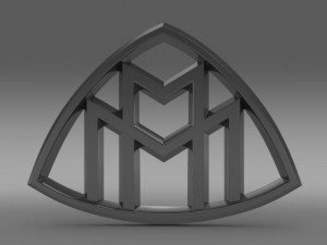 maybach logo 3D Модель