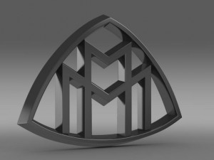 maybach logo 3D Модель