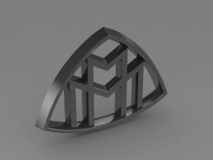 maybach logo 3D Model