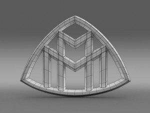 maybach logo 3D Модель