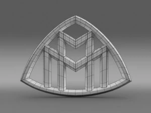 maybach logo 3D Model