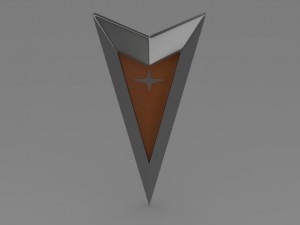 pontiac logo 3D Model