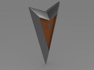 pontiac logo 3D Model