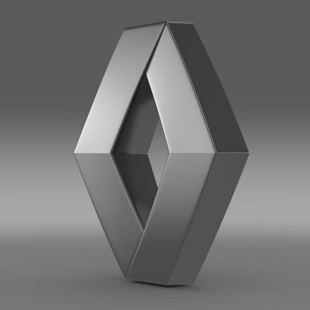 renault logo 3D Model