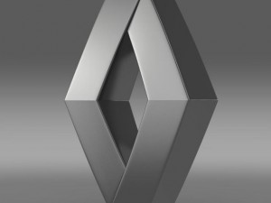 renault logo 3D Model