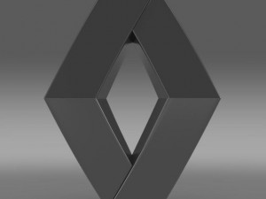renault logo 3D मॉडल