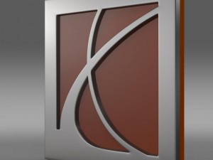 saturn logo 3D 모델