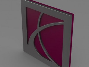 saturn logo 3D 模型