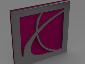 saturn logo 3D 模型