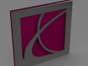 saturn logo 3D Model