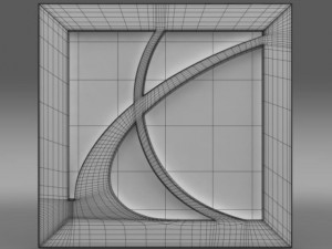 saturn logo 3D 模型