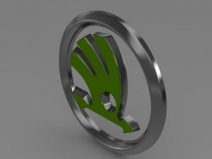 skoda logo 3D Model