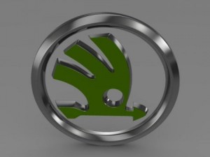 skoda logo 3D Model