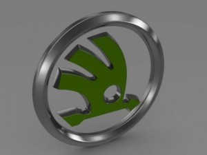 skoda logo 3D Model