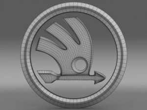 skoda logo 3D Model