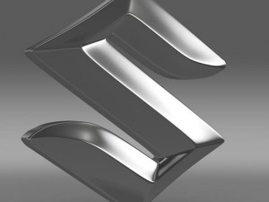 suzuki logo 3Dモデル
