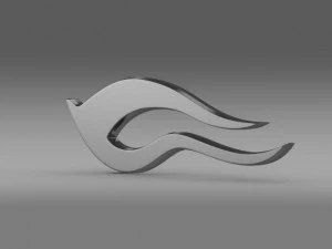 트라몬타나 로고 3D 모델