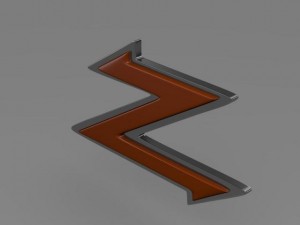 zagato logo Modèle 3D
