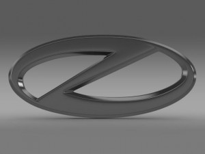 zastava logo Modello 3D