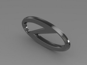 zastava logo Modello 3D
