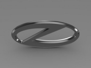 zastava logo Modello 3D