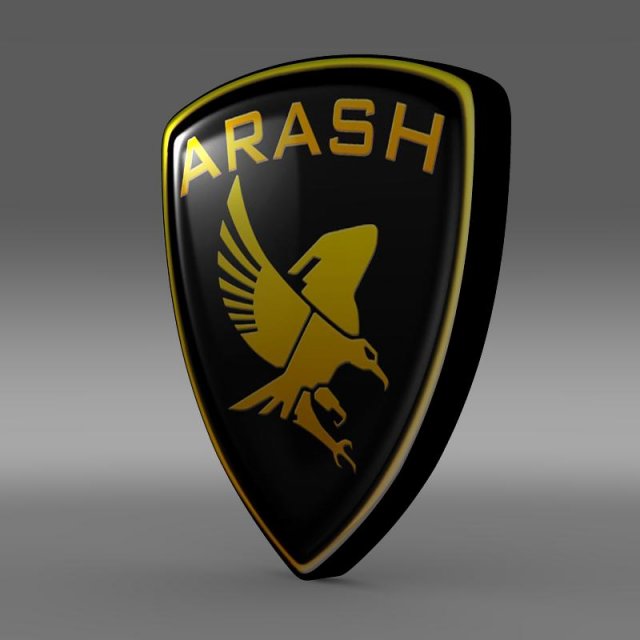 arash logo Modèle 3D .c4d .max .obj .3ds .fbx .stl .blend 