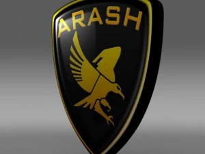 logotipo do arash Modelo 3D