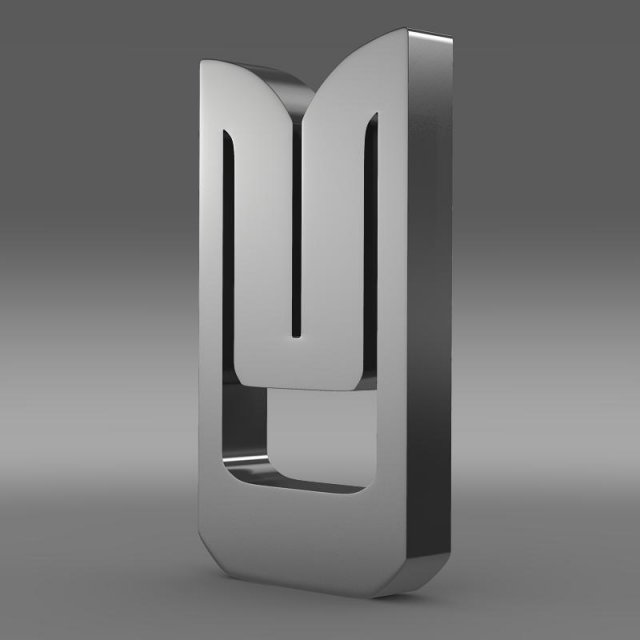 azlk logo 3D-Modell .c4d .max .obj .3ds .fbx .stl .blend 