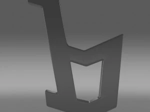 logo Bertone Modello 3D