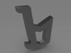 logo Bertone Modello 3D