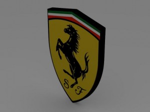 ferarri logo 3D Model