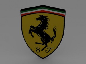 ferarri logo 3D Model