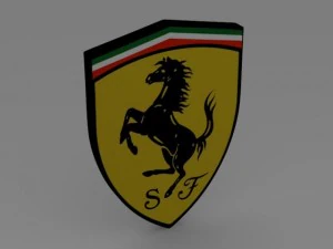 ferarri logo 3D Model