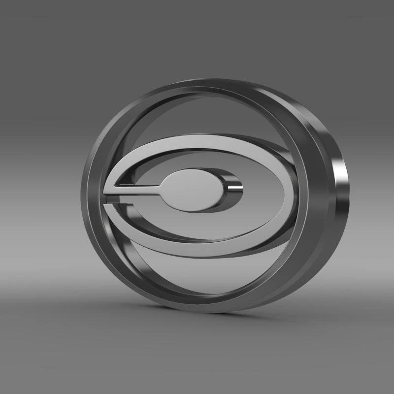 gonow logo 3D Model .c4d .max .obj .3ds .fbx .stl .blend 