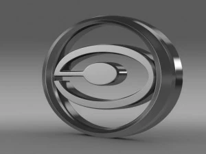 고노우 로고 3D 모델