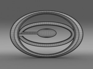 gonow logo 3D 模型