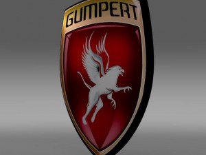 gumpert logo Modello 3D