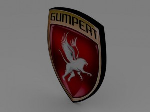 gumpert logo 3D 模型