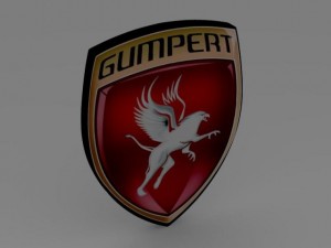 gumpert logo 3D 模型