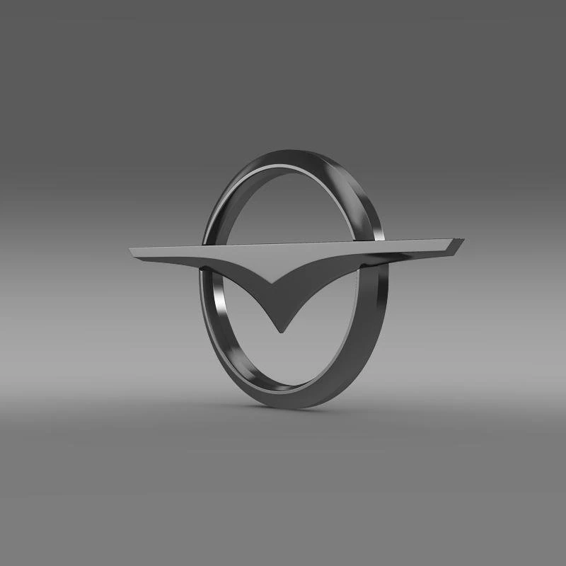 haima logo 3D Model .c4d .max .obj .3ds .fbx .stl .blend 